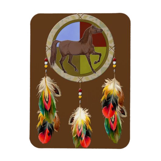 Lucky Dream Horse Magnet (Vertikal)