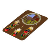 Lucky Dream Horse Magnet (Linke Seite)