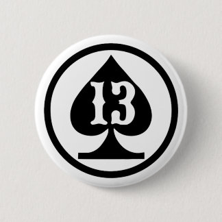 LUCKY DREIZEHN SPADE BUTTON