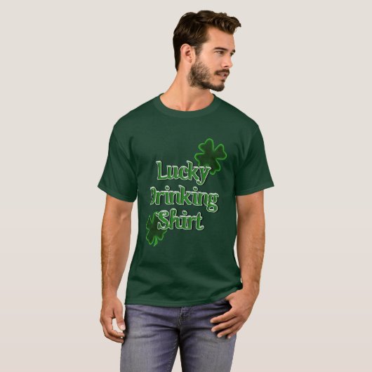 Lucky Drinking Shirt - St. Patrick's Day (Vorne ganz)