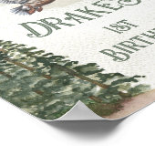 Lucky Duck 1. Geburtstag Party Begrüßungszeichen Poster (Ecke)