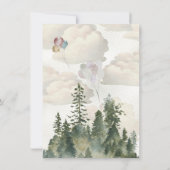 Lucky Duck Aquarell Wende One Birthday Party Einladung (Rückseite)