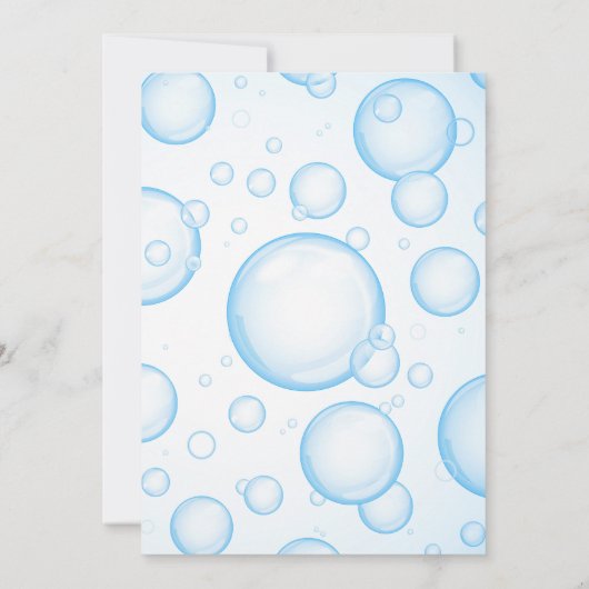 Lucky Duck Birthday Invitation Card for Kids Einladung (Rückseite)