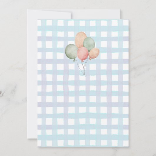 Lucky Duck Birthday Invite Photo Any Age Einladung (Rückseite)