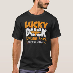 Lucky Duck Junting Shirt - Funny Duck Hunter