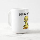 LUCKY DUCK KAFFEETASSE (Vorderseite Links)
