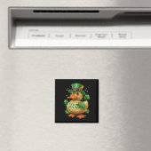 Lucky Duck Kleeblatt Funny St Patricks Day Magnet (In Situ (Geschirrspüler))
