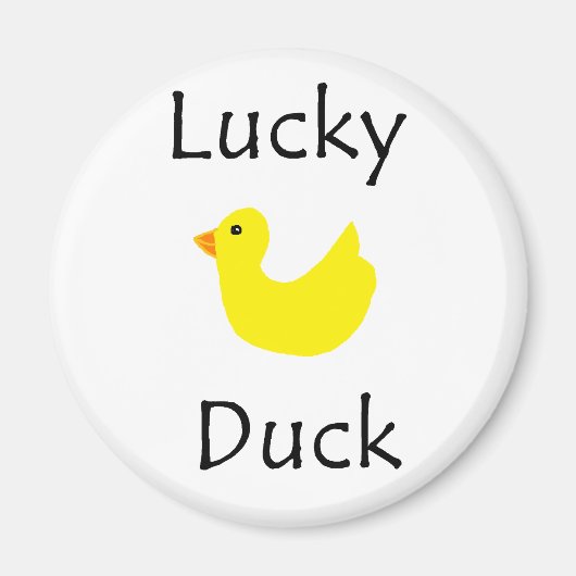 Lucky Duck Magnet (Vorne)