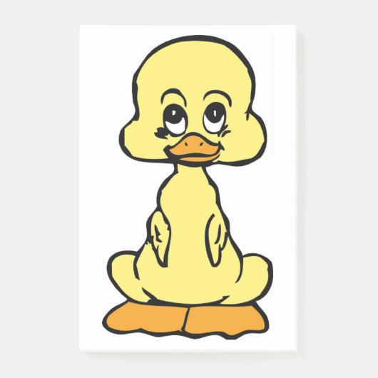 LUCKY DUCK POST-IT KLEBEZETTEL (Vorderseite)