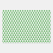 Lucky Duck Rubby Duck Kleeblatt Clover Viel Glück Geschenkpapier Set (Vorderseite 3)