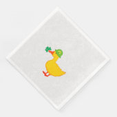 Lucky Duck Serviette (Ecke)