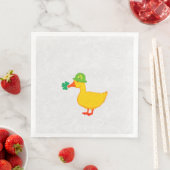 Lucky Duck Serviette (Beispiel)