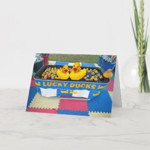 Lucky Ducks Karte