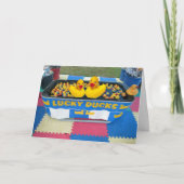 Lucky Ducks Karte (Vorderseite)