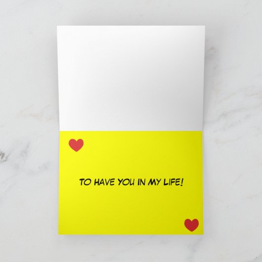 Lucky Ducky Feiertagskarte (Innenseite)