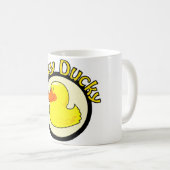 Lucky Ducky Kaffeetasse (VorderseiteRechts)
