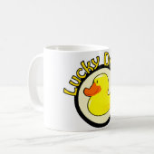 Lucky Ducky Kaffeetasse (Vorderseite Links)