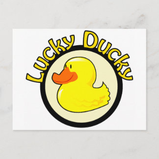 Lucky Ducky Postkarte