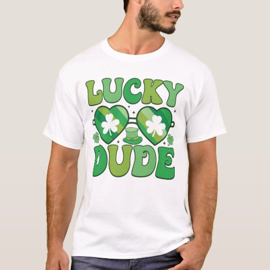Lucky Dude St. Patrick’s Day Graphic Tee  (Vorderseite)