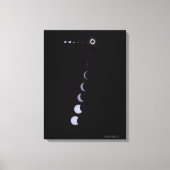 Lucky Eclipse Leinwanddruck (Vorderseite)