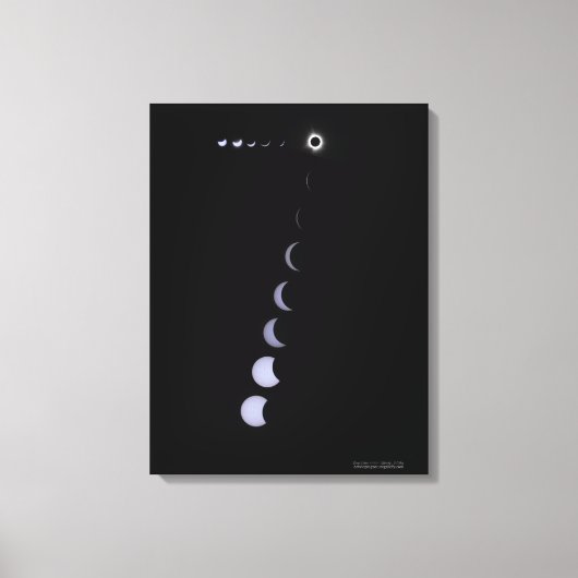 Lucky Eclipse Leinwanddruck (Vorderseite)