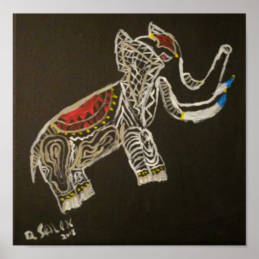 Lucky Elephant Poster (Vorne)