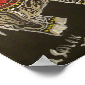 Lucky Elephant Poster (Ecke)