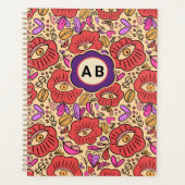 Lucky Eye Floral Pattern Planer (Vorderseite)