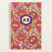 Lucky Eye Floral Pattern Planer (Vorderseite)