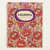 Lucky Eye Floral Pattern Planer (Vorderseite)