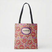 Lucky Eye Floral Pattern Tasche (Vorderseite)