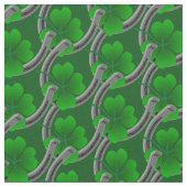 Lucky Fabric St Patrick's Fabric Cotton oder Poly Stoff (Nahaufnahme)
