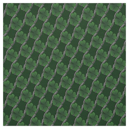 Lucky Fabric St Patrick's Fabric Cotton oder Poly Stoff (Muster)