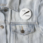 Lucky Feather Abzeichen Button (Beispiel)
