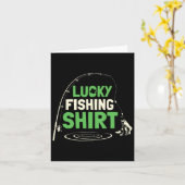Lucky Fischen Rods Fisherman Funny Fish Gi Karte (Gelbe Blume)
