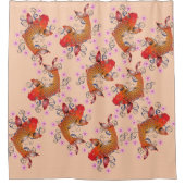 Lucky fish duschvorhang (Vorderseite)