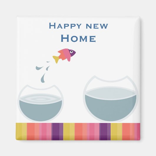 Lucky Fish Magnet (Vorne)