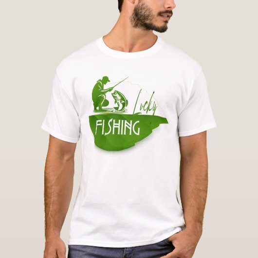 Lucky Fishing T-Shirt (Vorderseite)