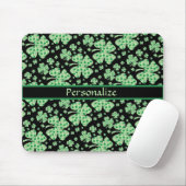 Lucky Four Leaf Clovers personalisieren Mousepad (Mit Mouse)