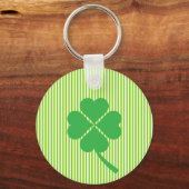Lucky Four Leaf Kleeblatt Design-87906 Schlüsselanhänger (Vorderseite)