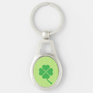 Lucky Four Leaf Kleeblatt Design-87906 Schlüsselanhänger