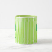 Lucky Four Leaf Kleeblatt Design-87906 Tasse (Zentrum)