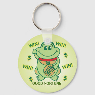Lucky Frog Win! Schlüsselanhänger