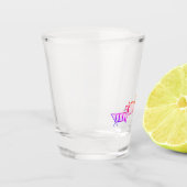 「Lucky funny」 Schnapsglas (Links)