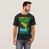 Lucky geht angeln T-Shirt (Vorne ganz)