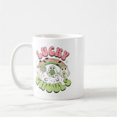 Lucky Ghouls St Patricks Day Spooky Ghost Charm Kaffeetasse (Links)