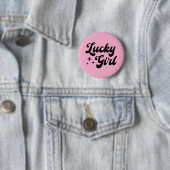 Lucky Girl Button (Beispiel)