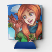 Lucky Girl Dosenkühler (Rückseite)