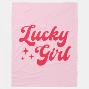 Lucky Girl Fleecedecke