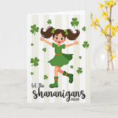 Lucky Girl Fun Time Card Karte (Gelbe Blume)